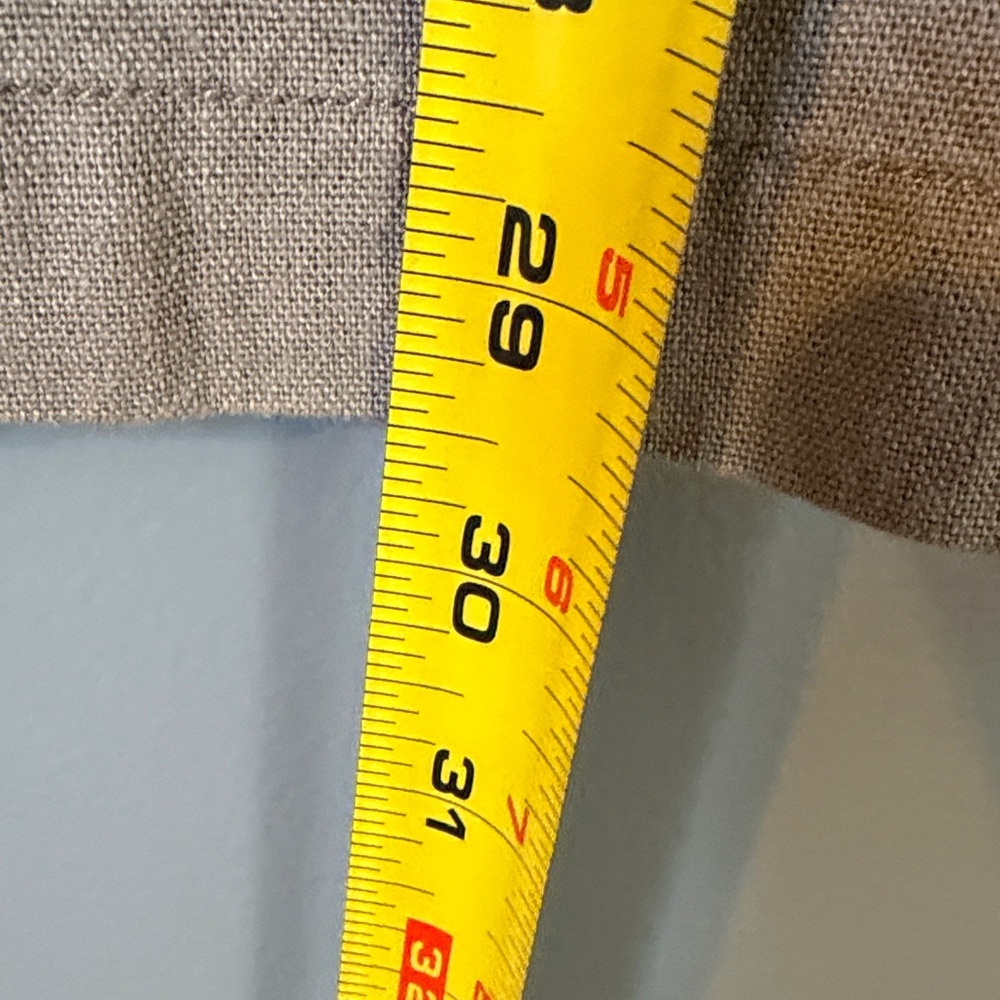 Tan Wide-Leg Cargo Pants Cotton Linen Size Large Wicked Nice - Picture 9 of 12